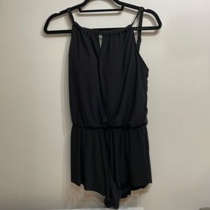 Aqua Green High Neck Swim Romper